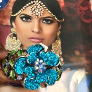 Something Blue 💎 crystal bracelet